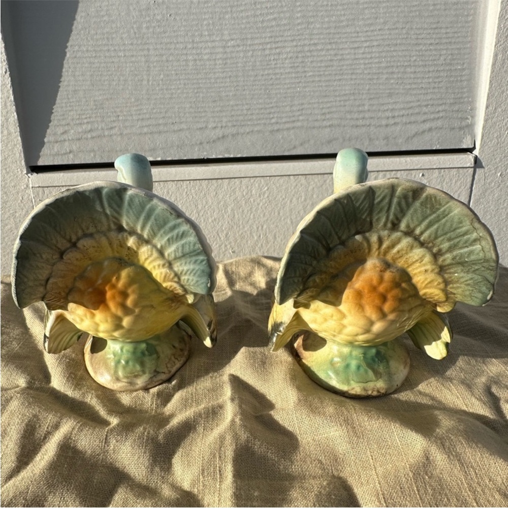 Vintage Napcoware turkey candle holders - Picture 4 of 5